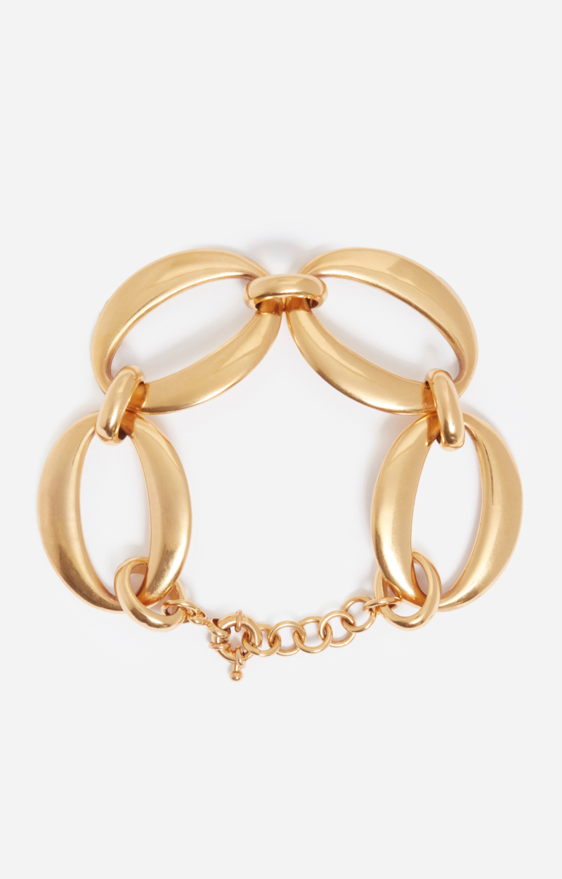 Bracelet à Larges Maillons - Or - TU - Vanessa Bruno