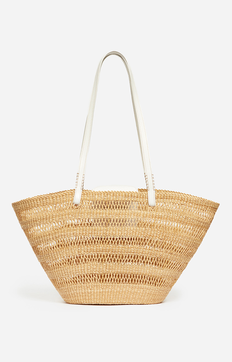 Grand Panier Reed - Ecru - Femme - Vanessa Bruno