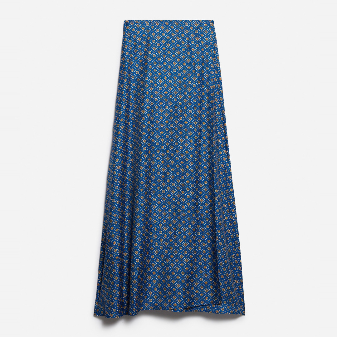 Jupe Frika - Bleu Marine - Taille L - Vanessa Bruno-image