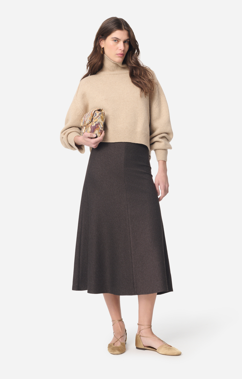 Jupe Boushra - Marron - Taille 34 - Vanessa Bruno