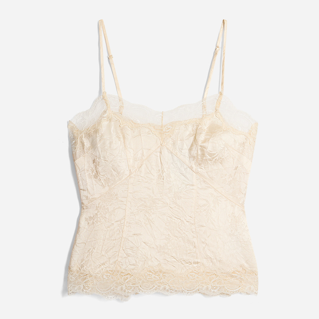 Débardeur Glycine - Ecru - Taille 34 - Vanessa Bruno