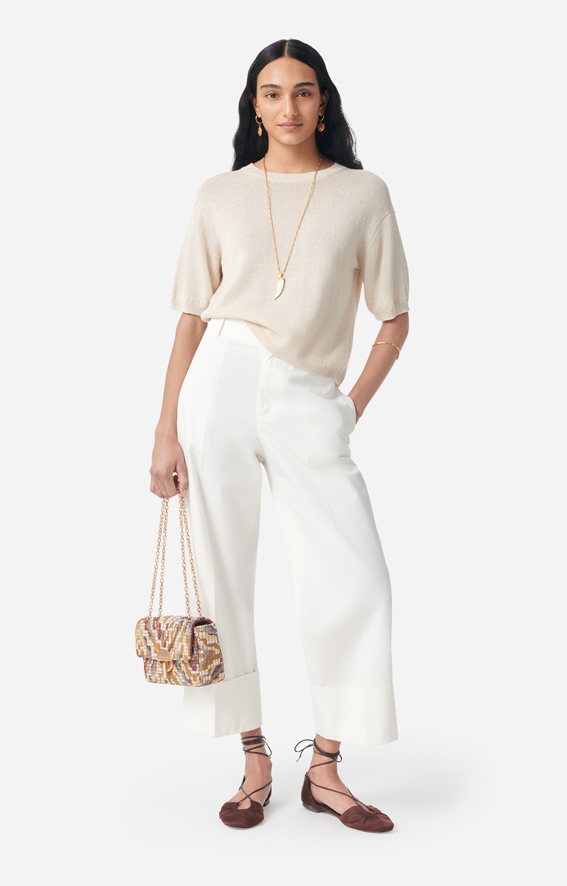 Pull Gabria - Ecru - Taille 0 - Vanessa Bruno